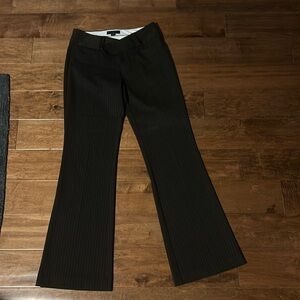Banana Republic size 6 brown stripes Martin fit trouser